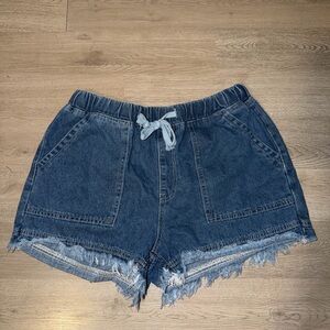 Denim Blue Women's Shorts